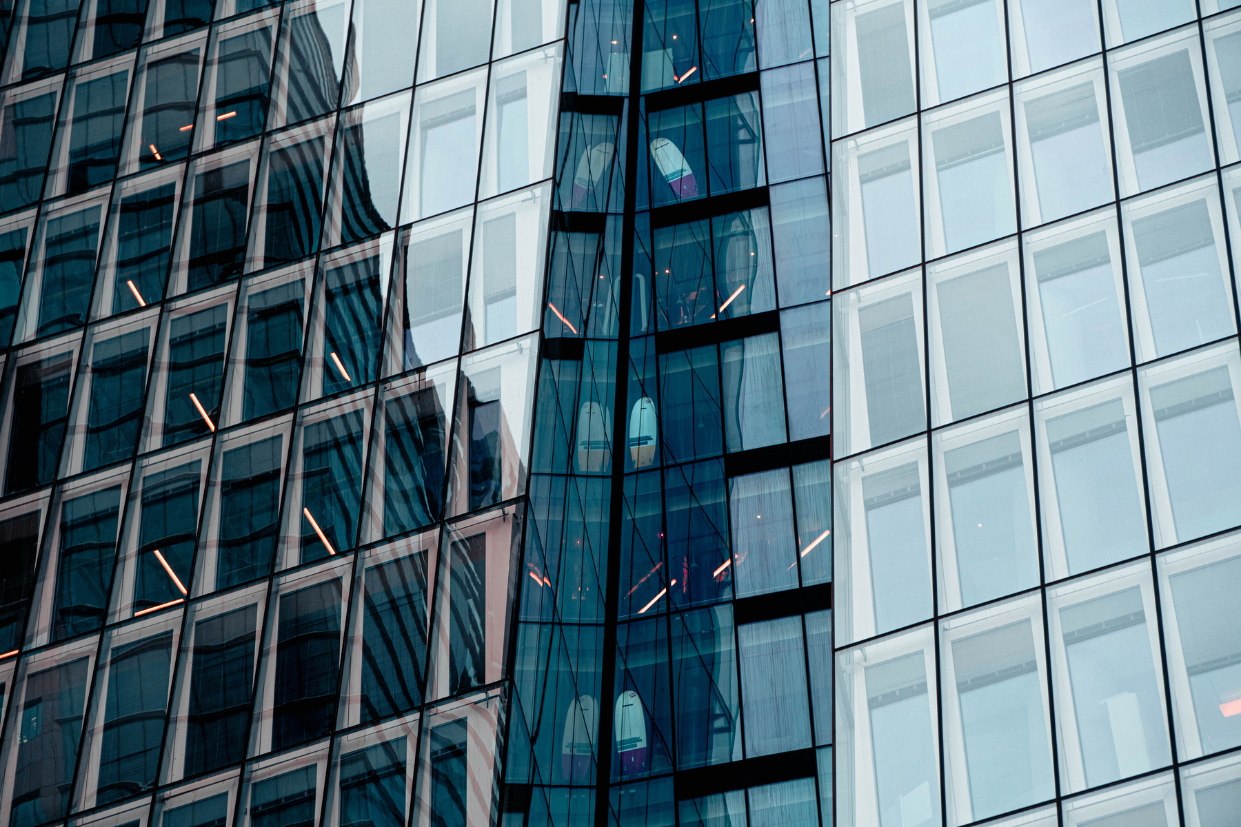 Architectural Design of Glass Building
